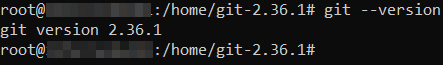 A command to check the Git version