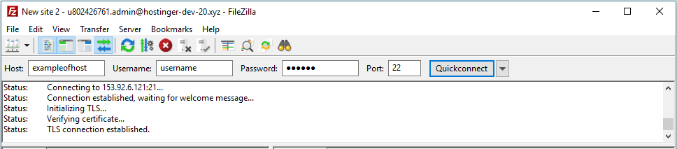 How to change port number on FileZilla to fix the ECONNREFUSED - connection refused by server error