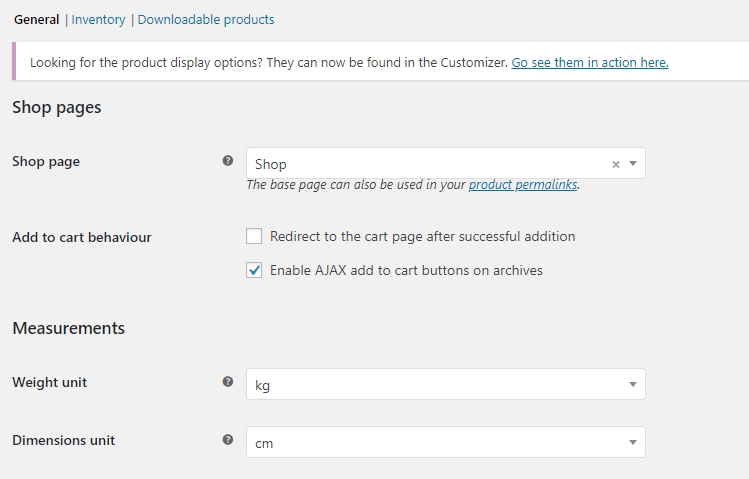 Configuring your WooCommerce product options.