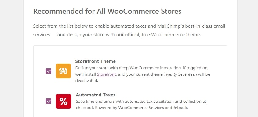 Installing additional plugins through WooCommerce.