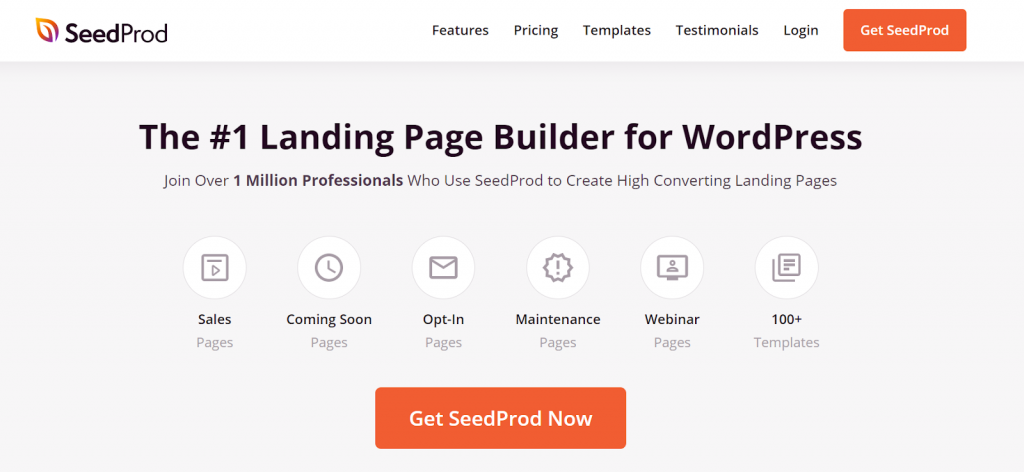 SeedProd WordPress Page Builder