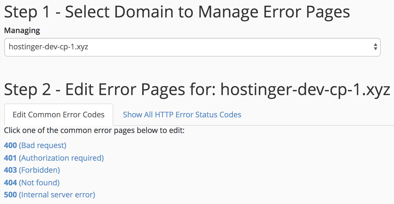 Status_in_Page_Error. Editing errors
