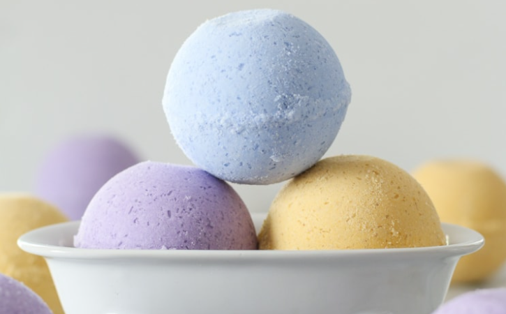 Picture of bath bombs.