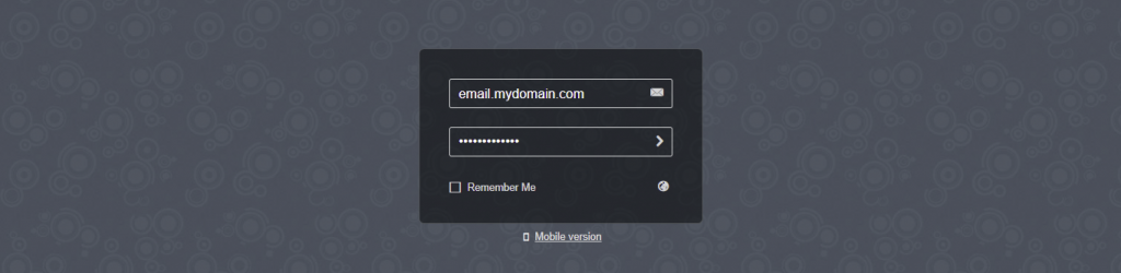 Cyberpanel webmail logins 