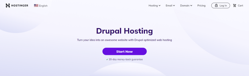 Hostinger's Drupal Hosting - Turn your idea into an awesome website with Drupal optimized web hosting