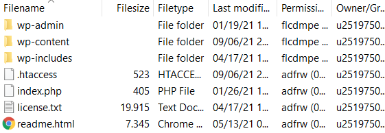 Deleting the .htaccess_old file