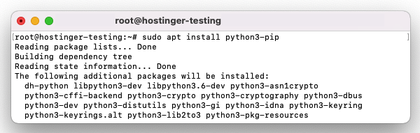 installing pip for python 3
