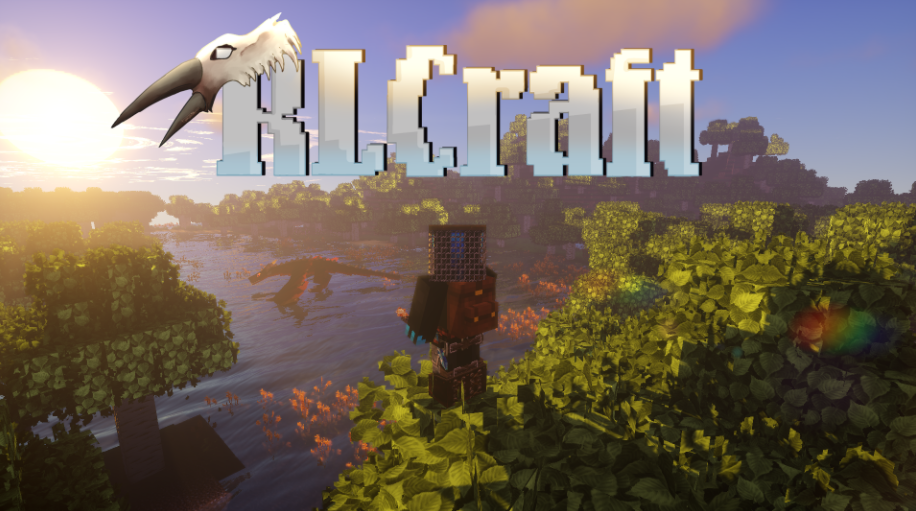 The RLCraft Minecraft mod banner.