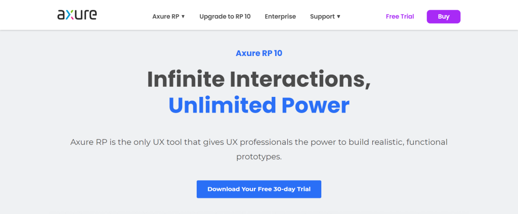 Axure RP, wireframe software for UX professionals