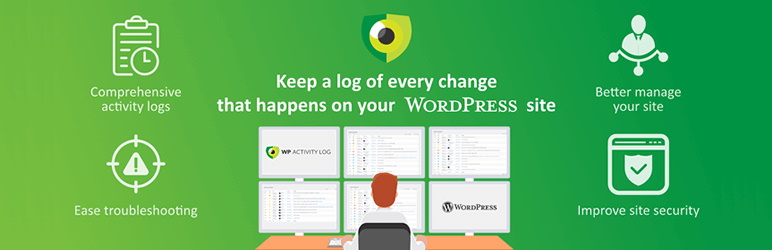 WP Activity Log WordPress plugin web banner
