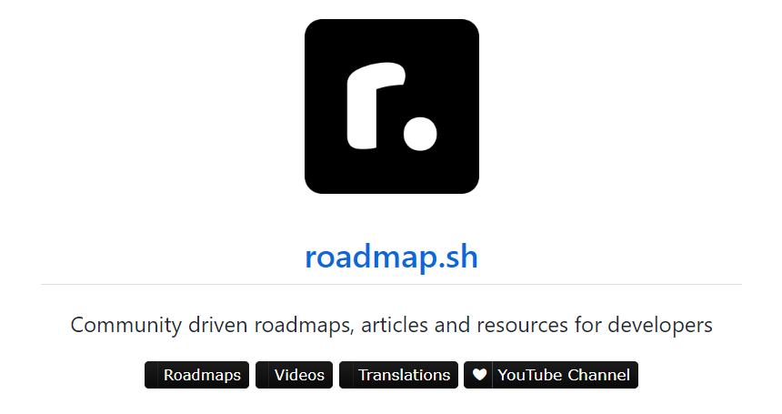 kamranahmedse/developer-roadmap GitHub repository