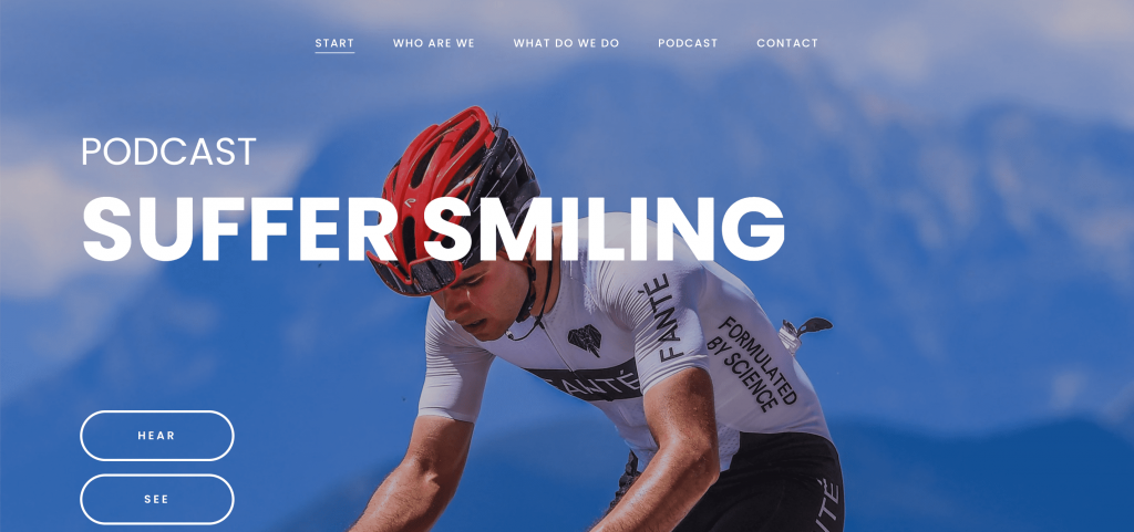 Suffer Smiling podcast homepage